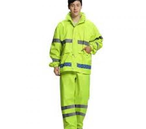 Flourcent  Rain Coat